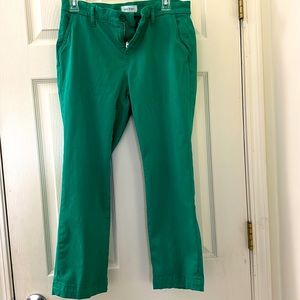 Lily Ryan crop type Green pants in Size 8